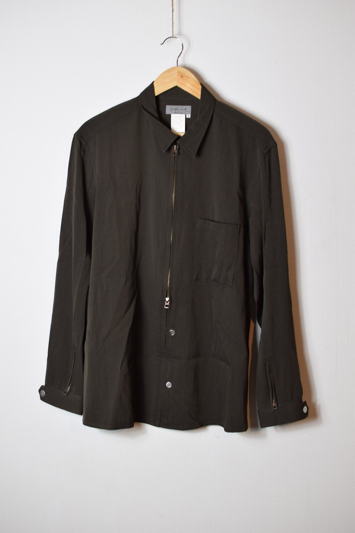 Yohji Yamamoto Archive Zip Shirt | Karasu Shop