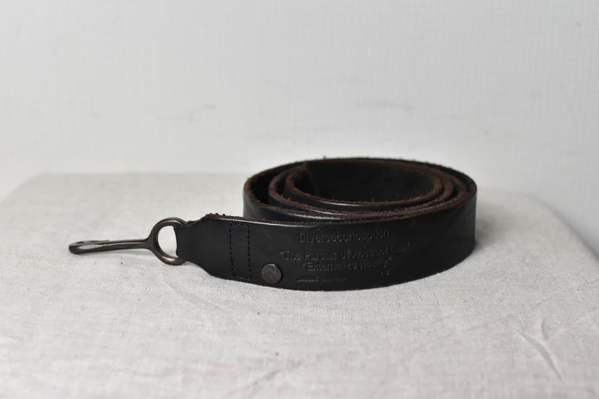 Julius x Garni AW12 Resonance Hook Belt - 397AC