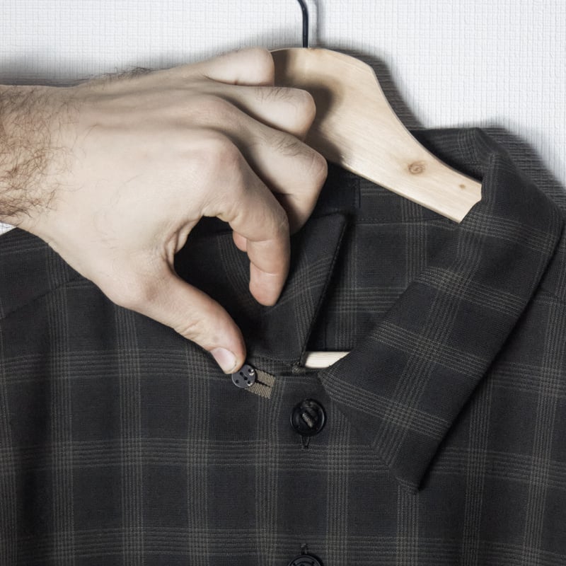 Devoa AW21 Check Shirt - SHS-BWR | Karasu Shop