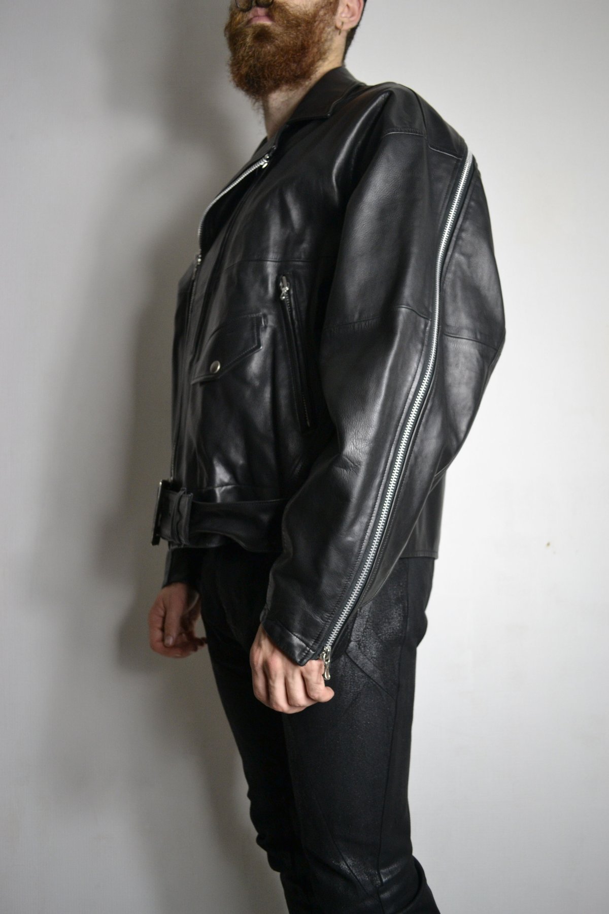 Julius AW17 Neuromantika Sample Leather Jacket