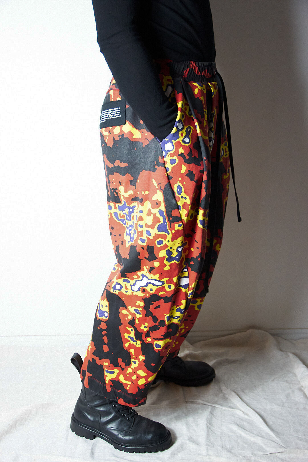 Julius AW18 ISDN Infrared Camo Pants - 637PAM25