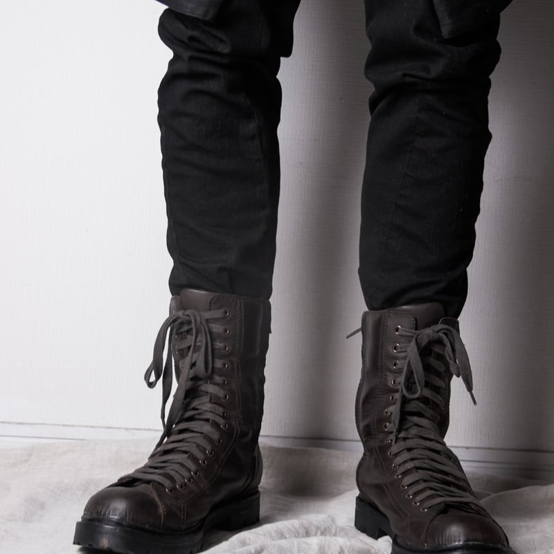 Yohji Yamamoto AW11 Brown Monkey Boots - HP-E05