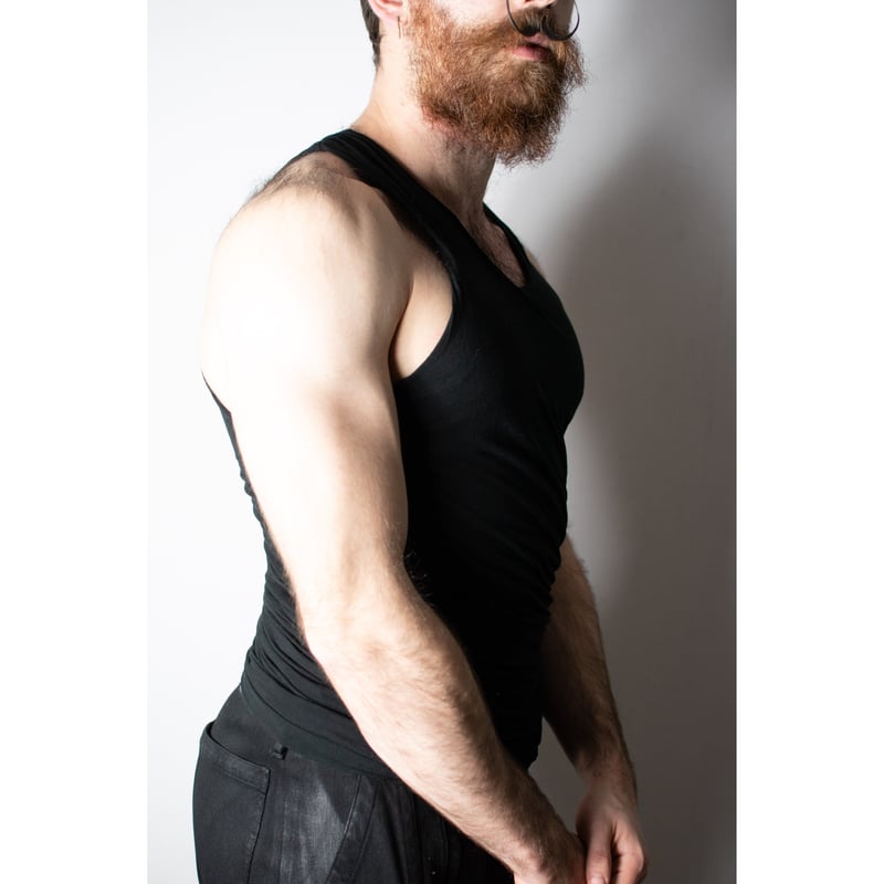 Julius SS14 Ghost Twisted Tank - 457CUM26 | Kar