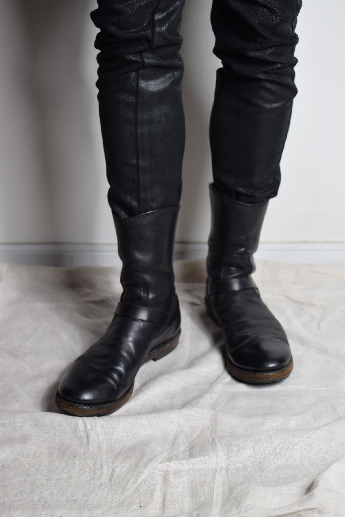 靴 boot Julius AW07 Back-Zip Boots - 197FWM3 | Karasu Shop
