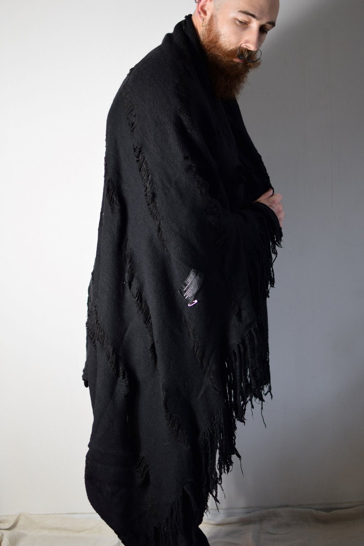 Julius Distressed Scarf | Karasu Shop