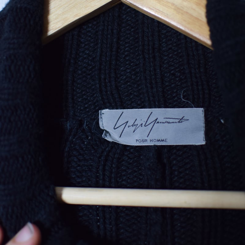 m*g様 【完売品】Yohji Yamamoto DOUBLE FRONT JA Yohji Yamamoto AW16 Knit Coat - HR-K82-098 | Ka