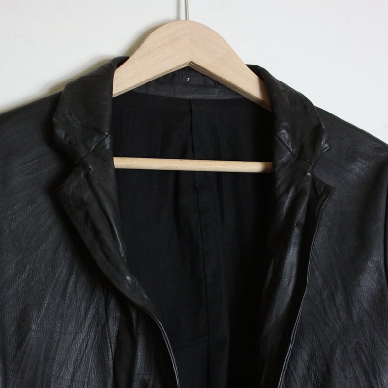 Julius SS04 Leather Blazer | Karasu Shop