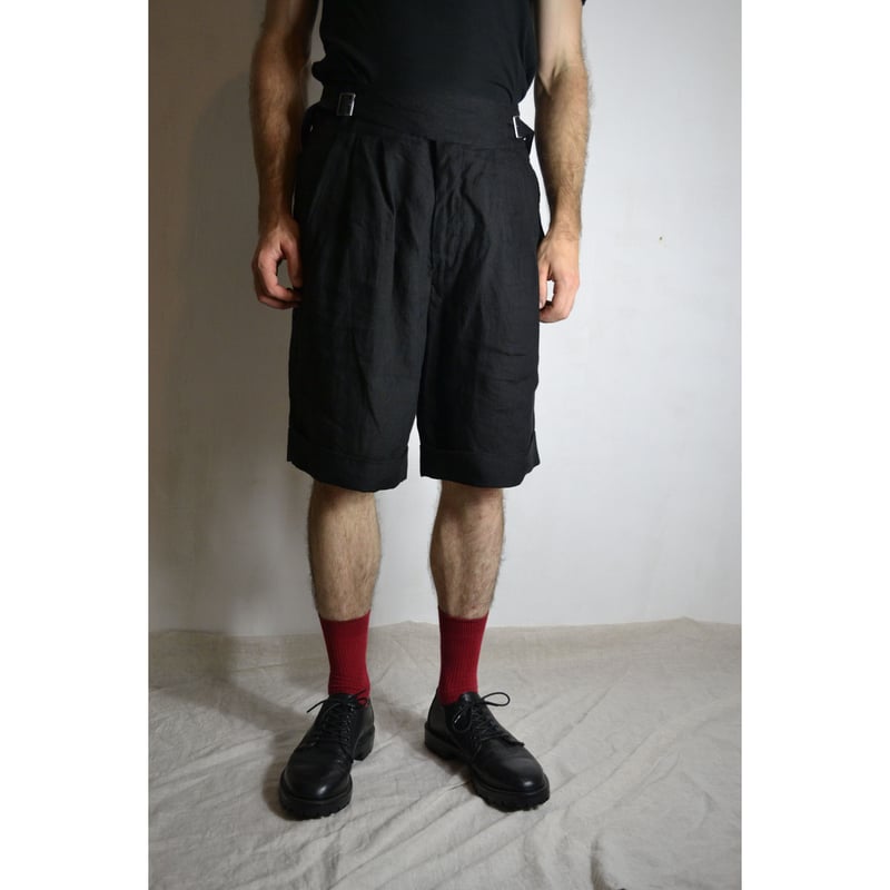 The Viridi-Anne SS21 Linen Broad Shorts - VI-33