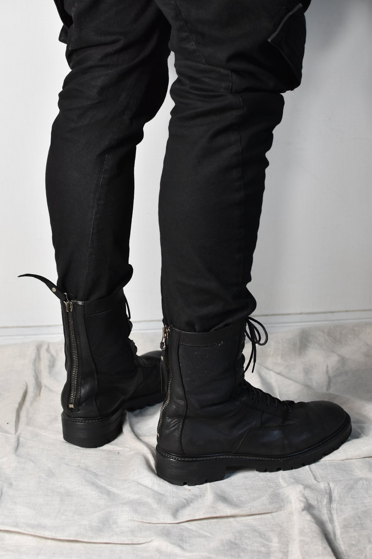 さ*き様 julius archive nubuck leather boots