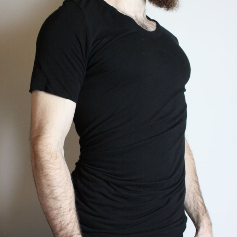 Rick Owens SS17 Walrus Double-Layer T-Shirt - R
