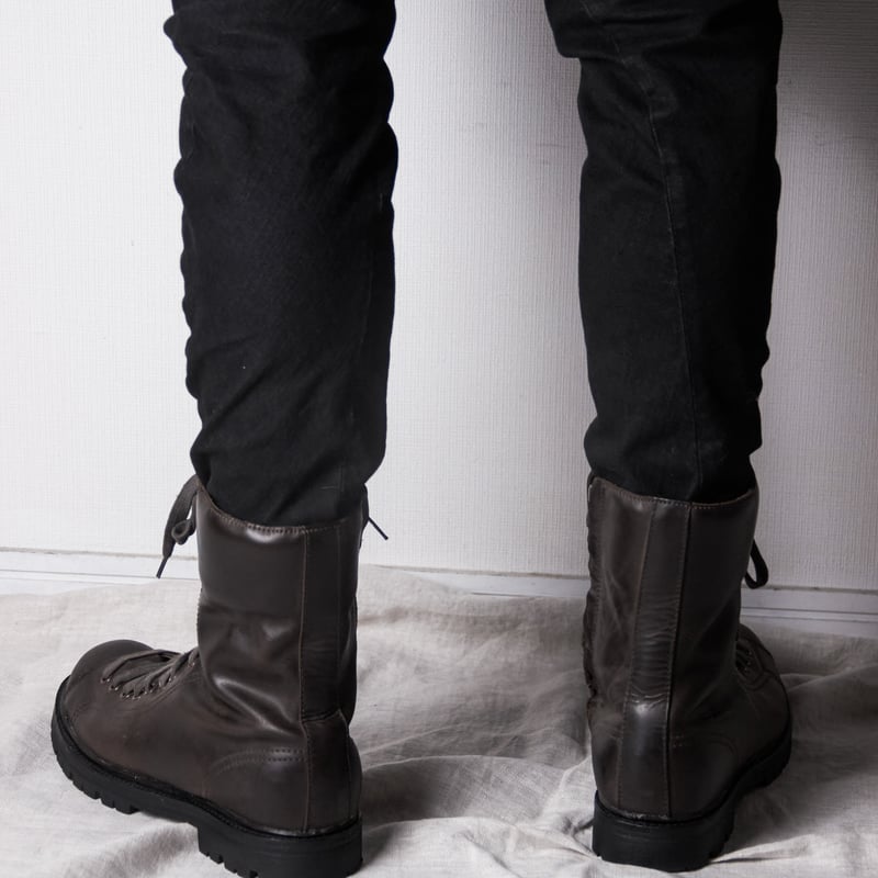 Yohji Yamamoto AW11 Brown Monkey Boots - HP-E05