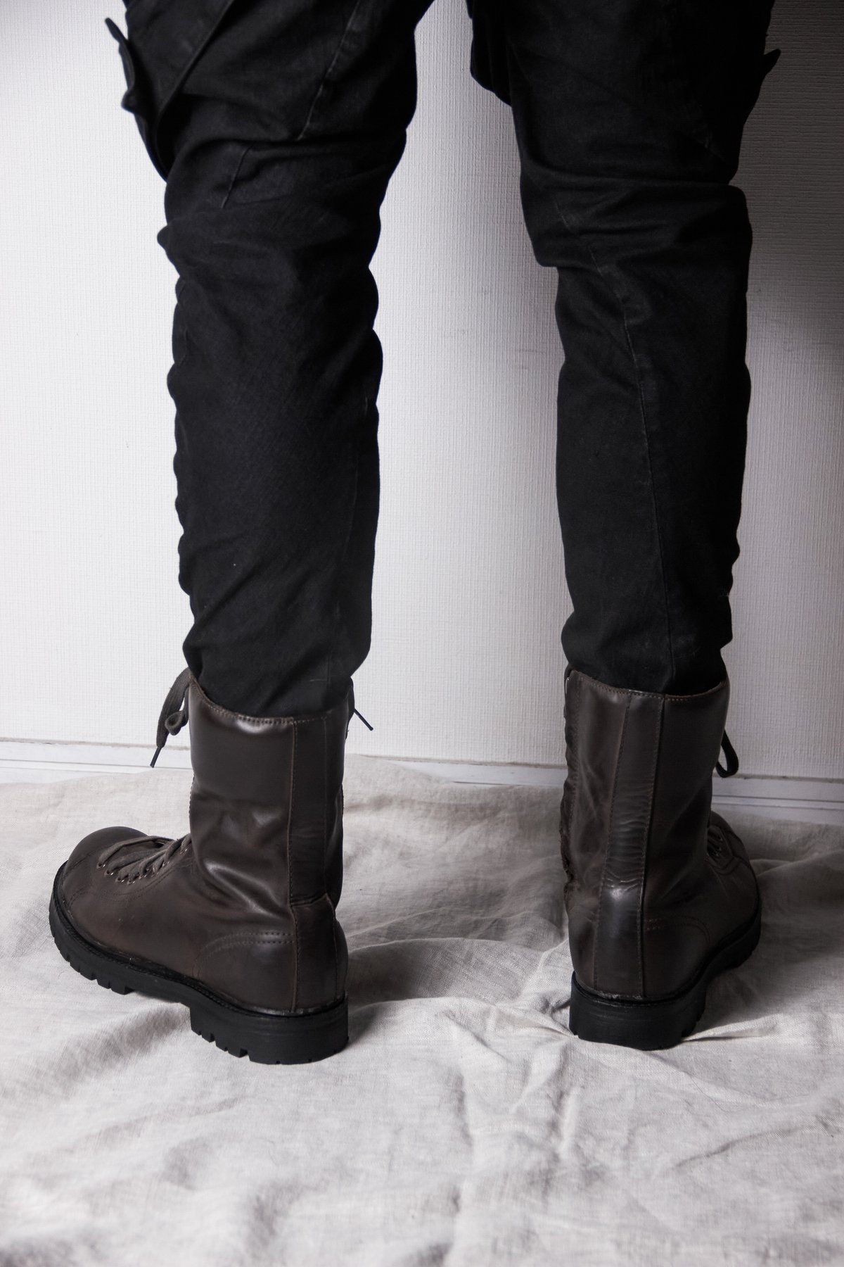 Yohji Yamamoto AW11 Brown Monkey Boots - HP-E05