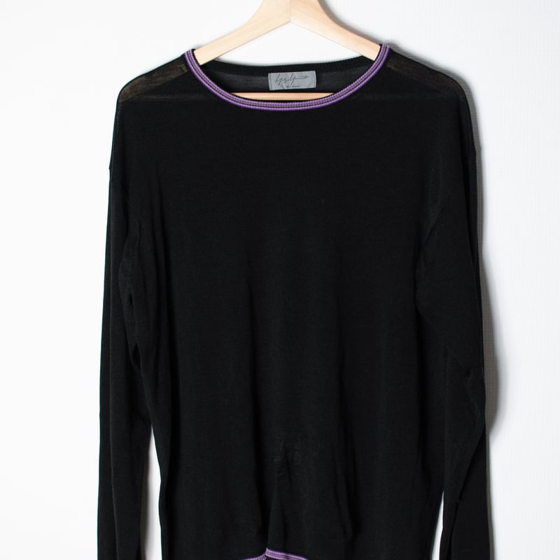 Yohji Yamamoto SS05 Silk Blend Longsleeve Top -