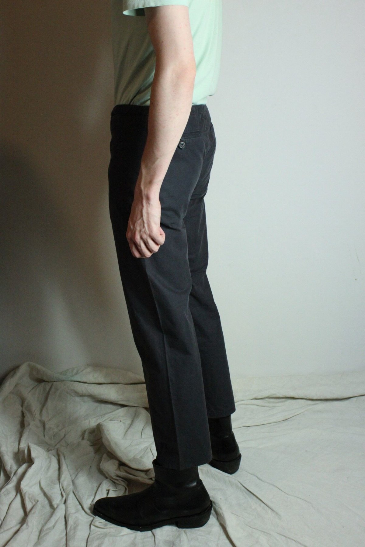 Carol Christian Poell SS98 Cotton-Resin Pants |