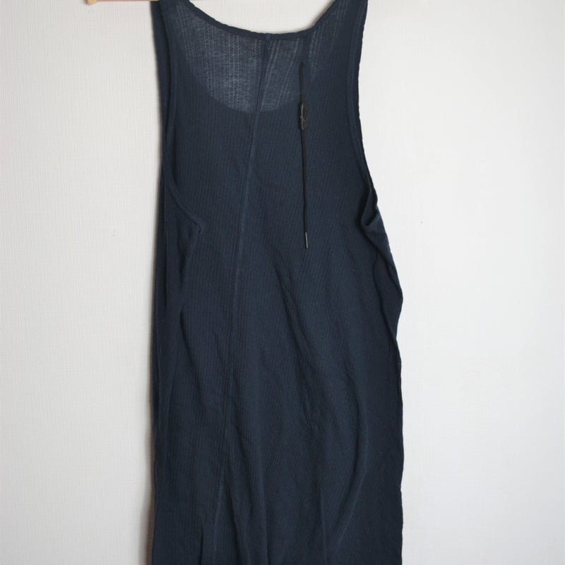 トップス Boris Bidjan Saberi TANK0 Boris Bidjan Saberi TANK0.1 Elongated Ribbed Tank Top