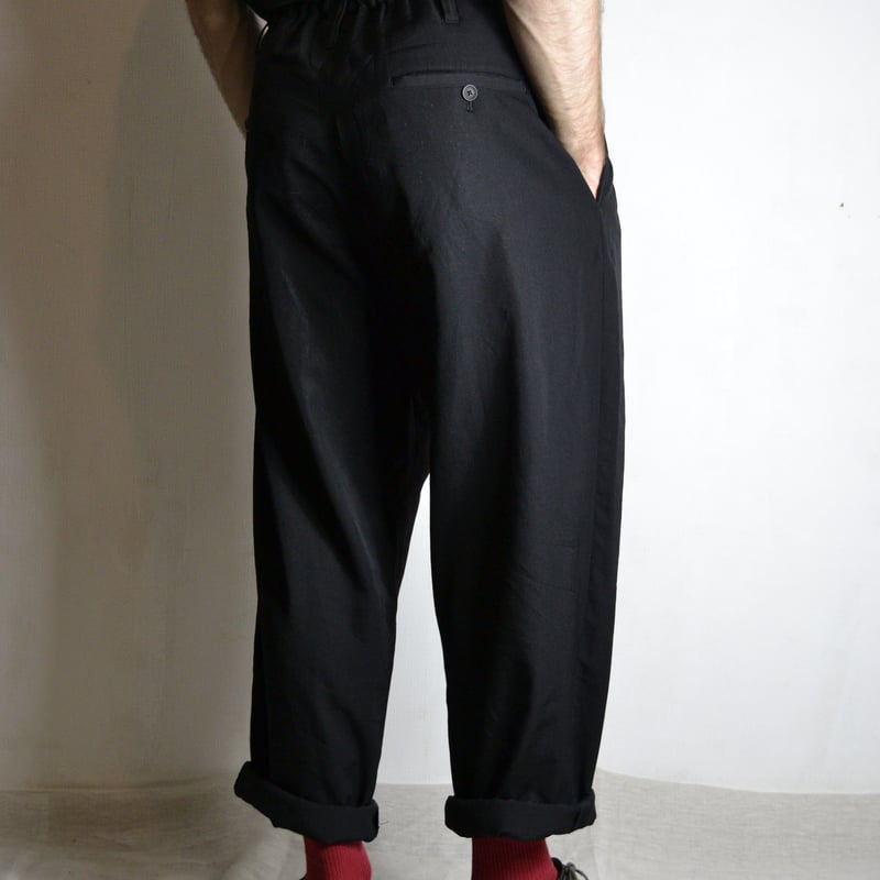 パンツ 90s y's Yohji yamamoto wool slacks pants Yohji Yamamoto Pour Homme 4 Zip Trousers Autumn/Winter 2006 Made