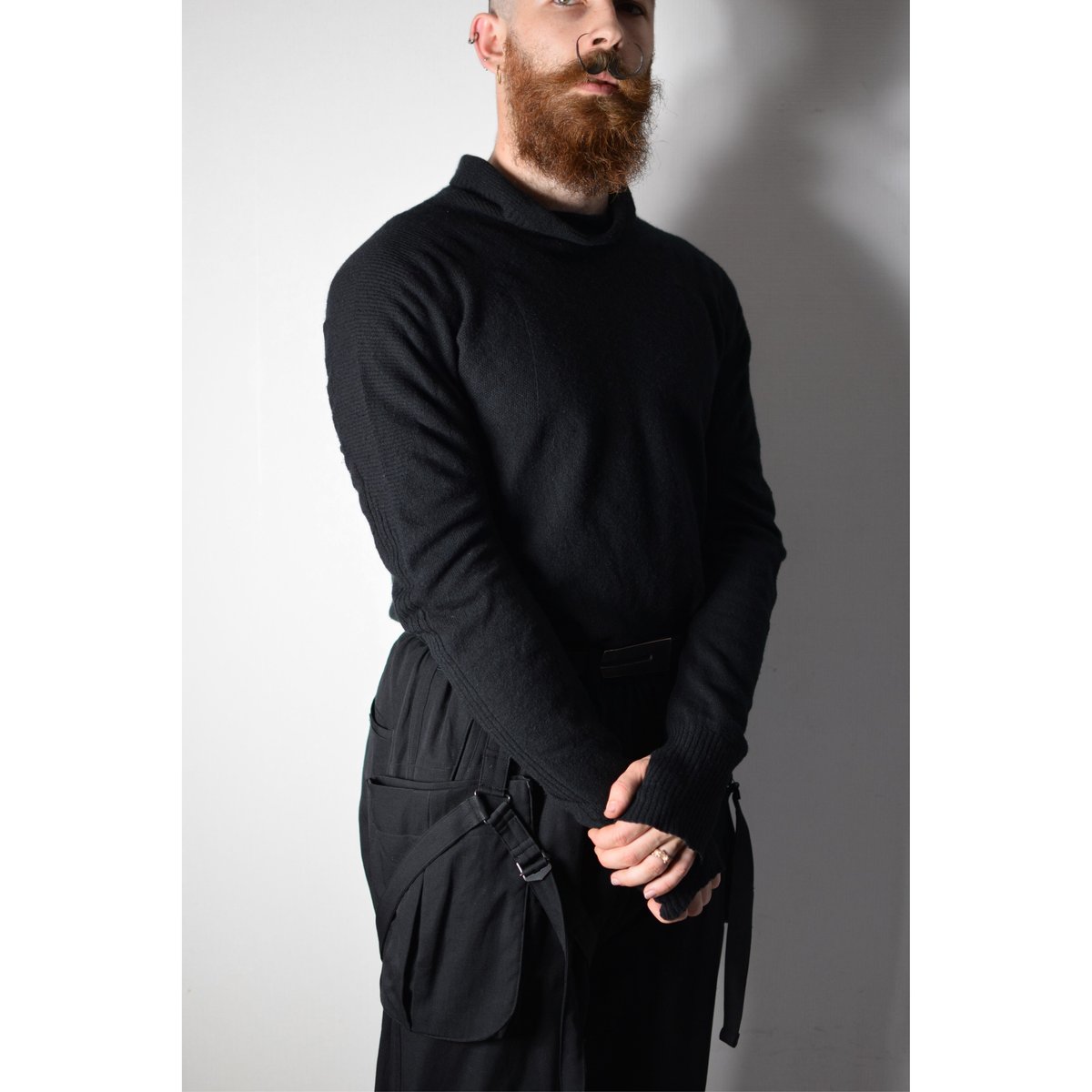 美品 Boris bidjan saberi カシミアニット boris bidjan saberi カシミアニット