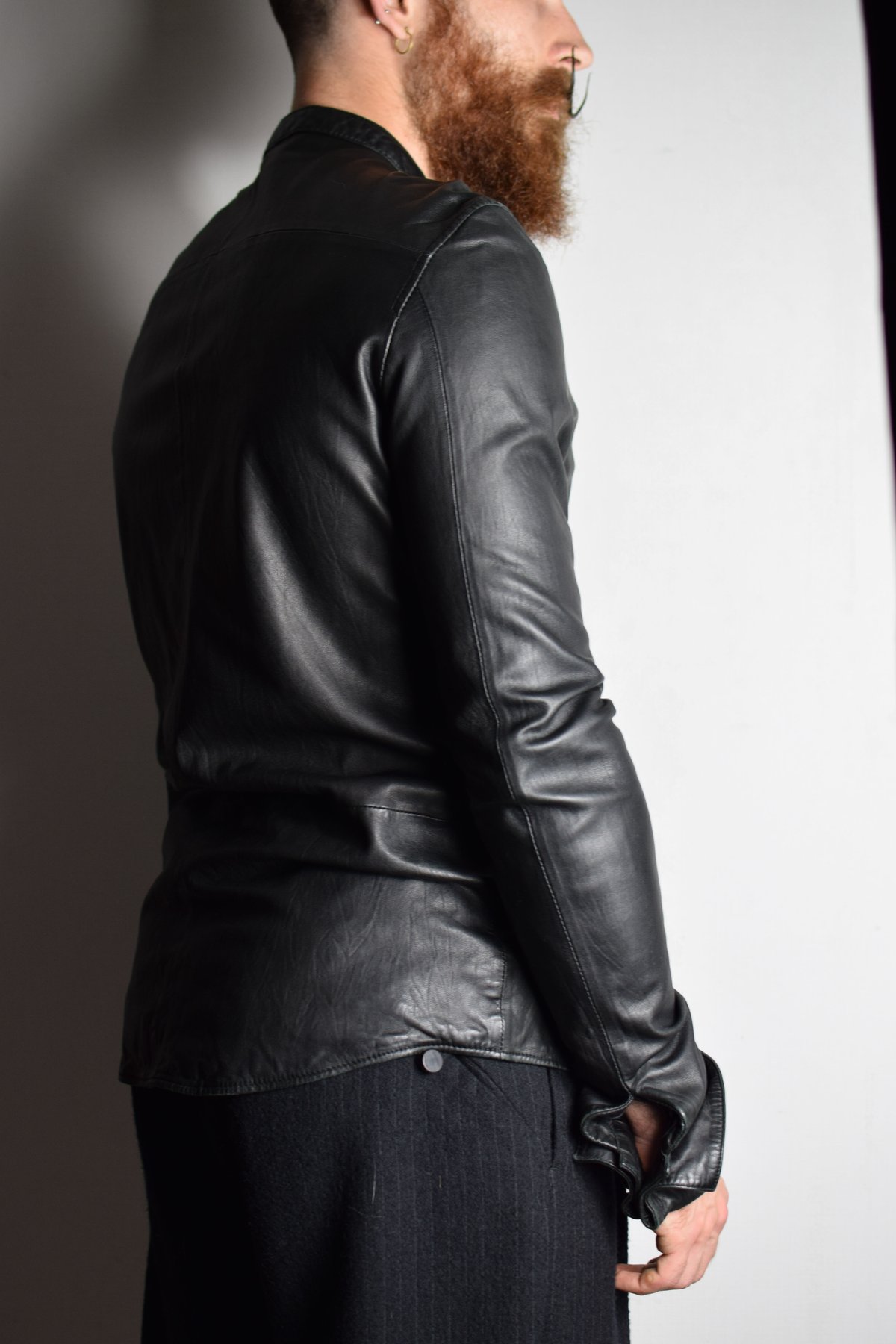Julius AW04 Post Proletariat Leather Shirt | Ka