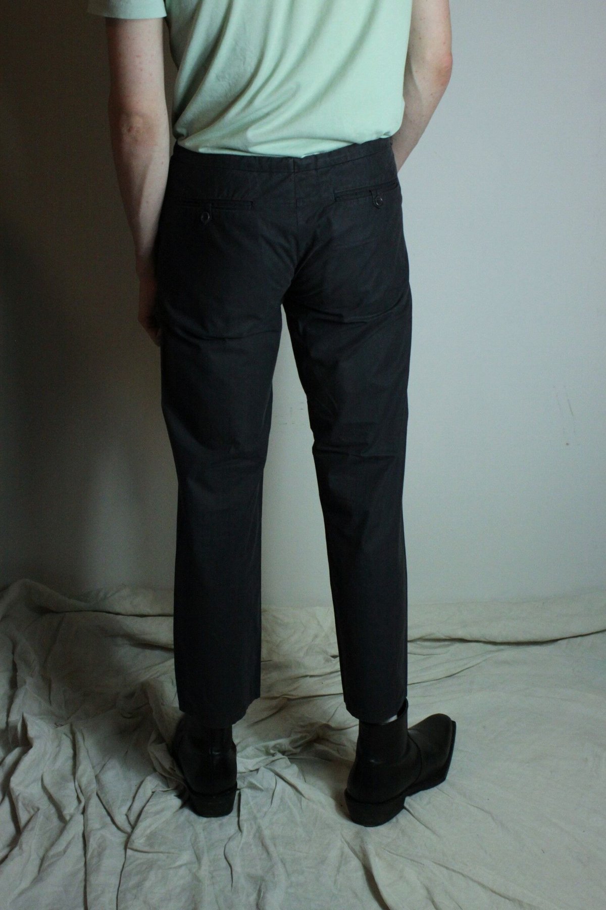 Carol Christian Poell SS98 Cotton-Resin Pants |