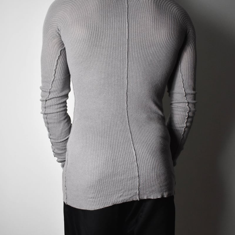 Julius SS09 Sample Rib Longsleeve Top | Karasu