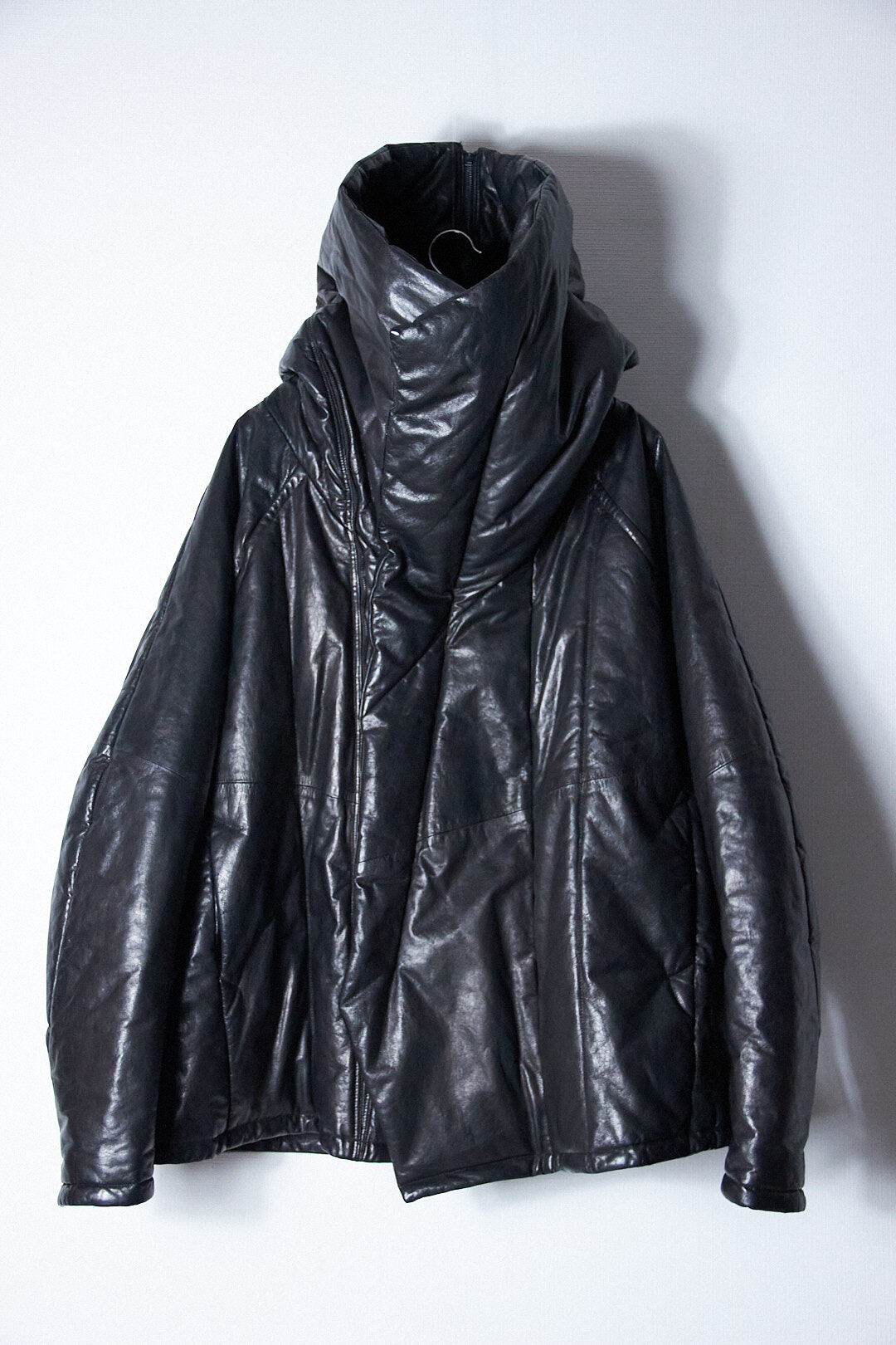 Julius AW16 Beast Sample Leather Down Coat - 55