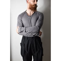 Julius AW11 Halo Grey Longsleeve Top - 357CUM25