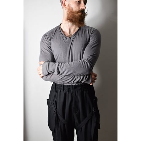 Julius AW11 Halo Grey Longsleeve Top - 357CUM25