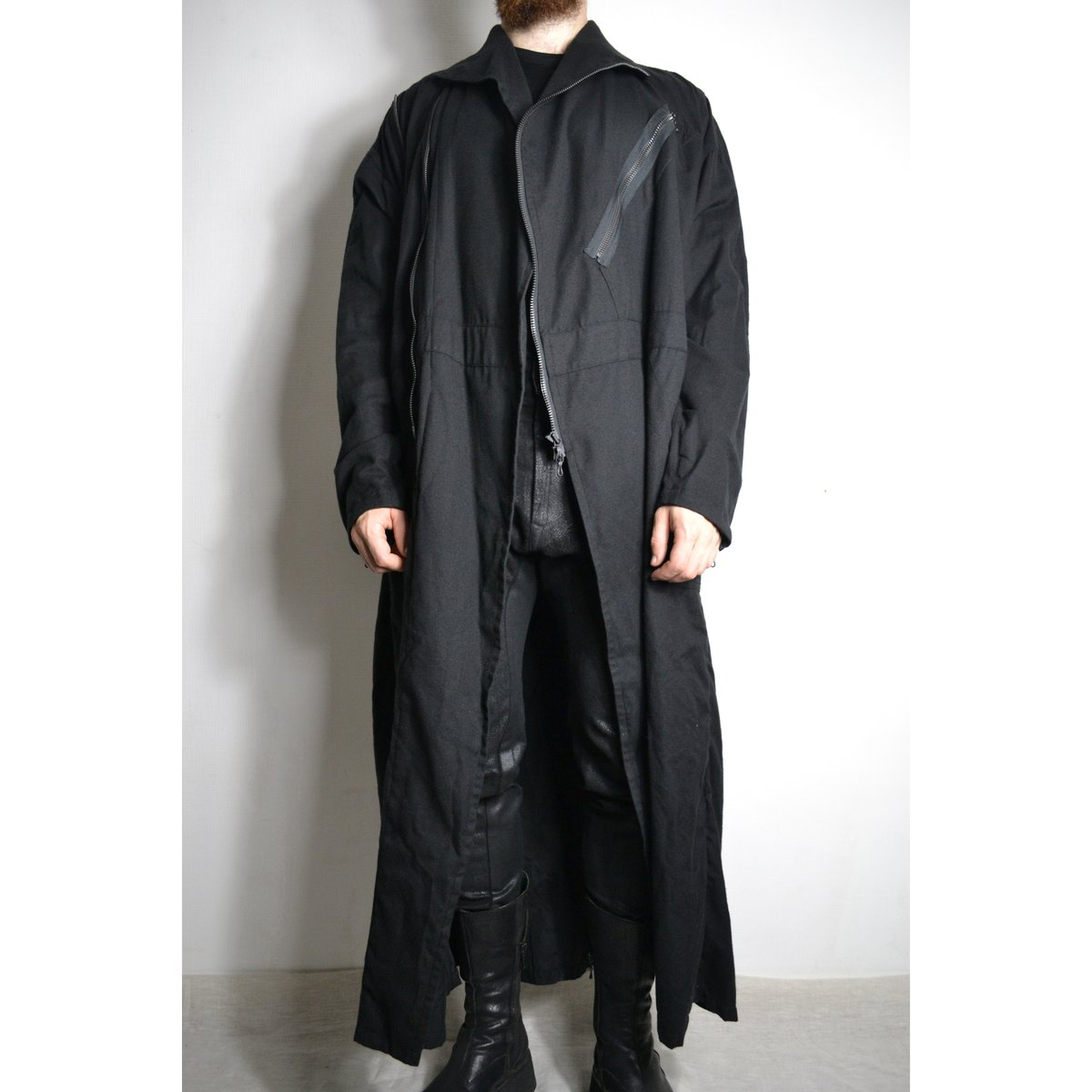 Julius AW18 ISDN Zipper Coat - 637COM2 | Karasu Julius AW18 ISDN Zipper Coat - 637COM2 | Karasu