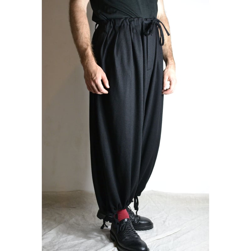 Yohji Yamamoto AW14 Flannel Wool Balloon Pants