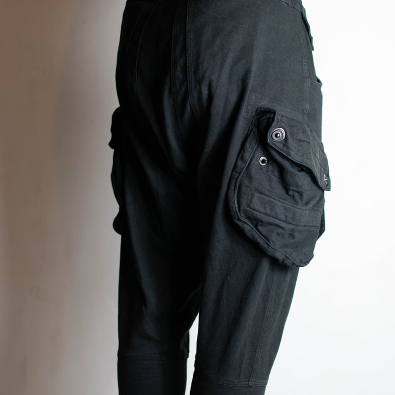 2010ss Julius /neurbanvolker期　センタージップパンツ Julius Pre-AW10 Neurbanvolker Gasmask Cropped P
