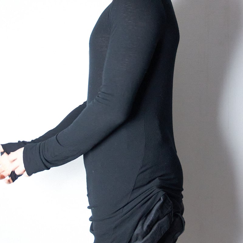 Julius AW16 Beast Drape Longsleeve Top - 557CUM