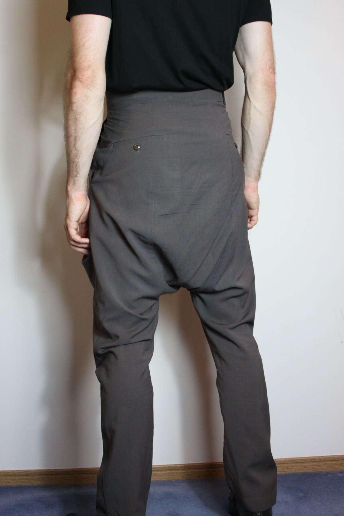 Rick Owens AW15 Swinger Wrap Pants - RU15F7355-