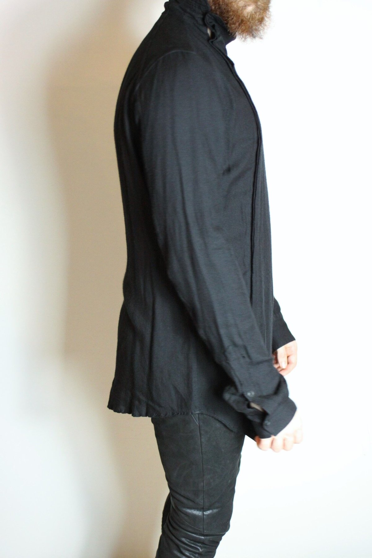 Julius AW13 Crack Asymmetrical Shirt - 437SHM5
