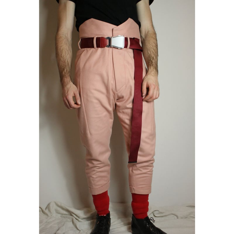 JULIUS 【NEUROMANTIKA】パンツ Julius AW17 Neuromantika Sample Pink Pants - 59