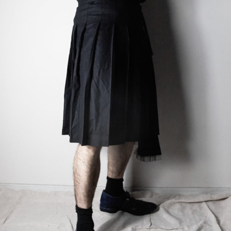 美品　COMME des GARCONS 黒　変形スカート　面白い Comme des Garçons Skirt, Black | Stand Up Comedy