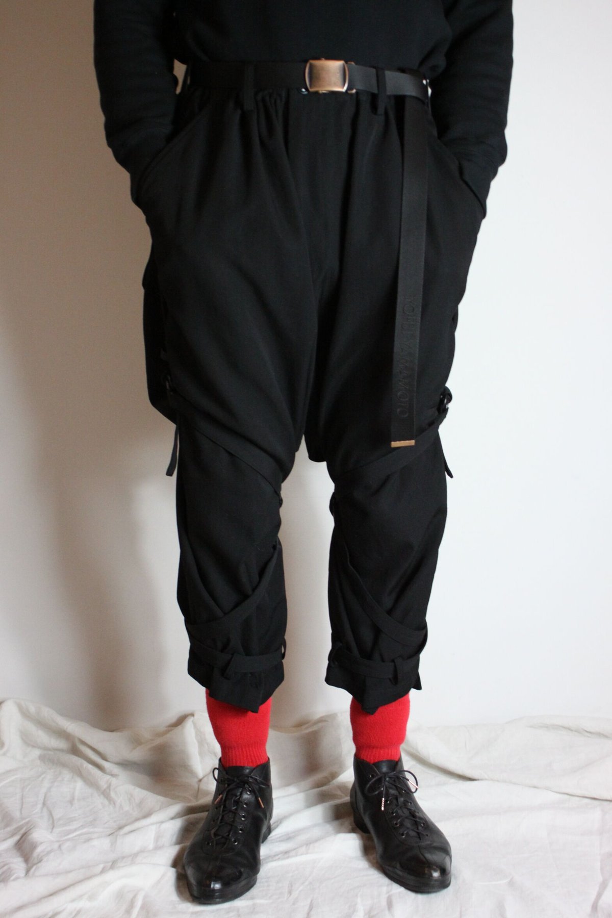 Yohji Yamamoto AW16 Bondage Pants - HR-P16-100 