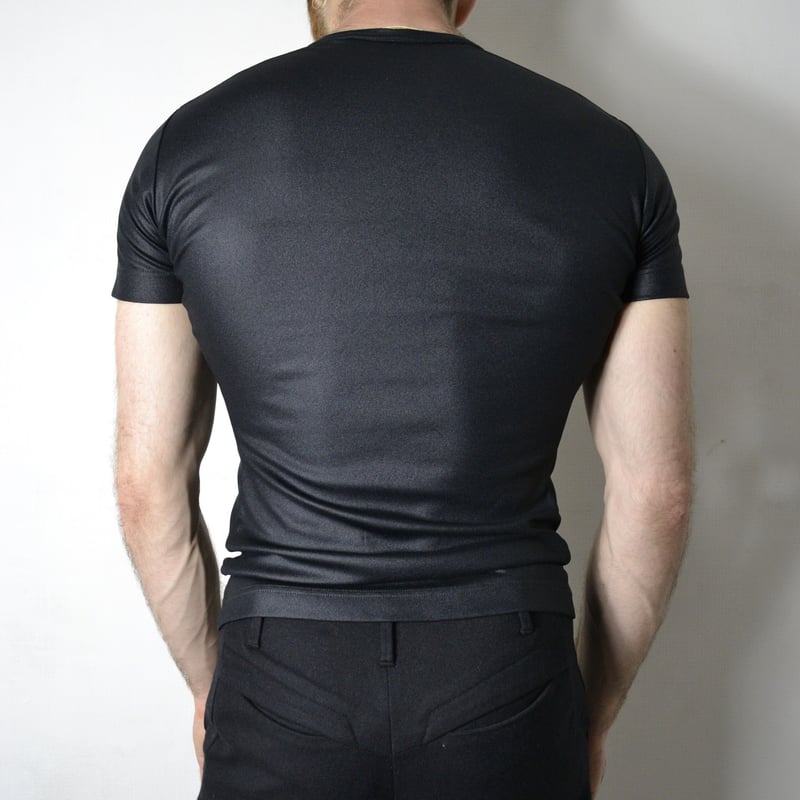 Carol Christian Poell 1998ss半袖シャツ 黒 90s Carol Christian Poell 1998ss半袖シャツ 黒 90s Carol Christian