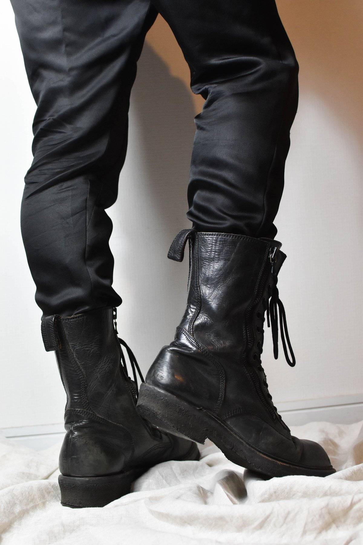 Julius SS11 Chaos Double-Zip Combat Boots - 337 Julius SS11 Chaos Double-Zip Combat Boots - 337