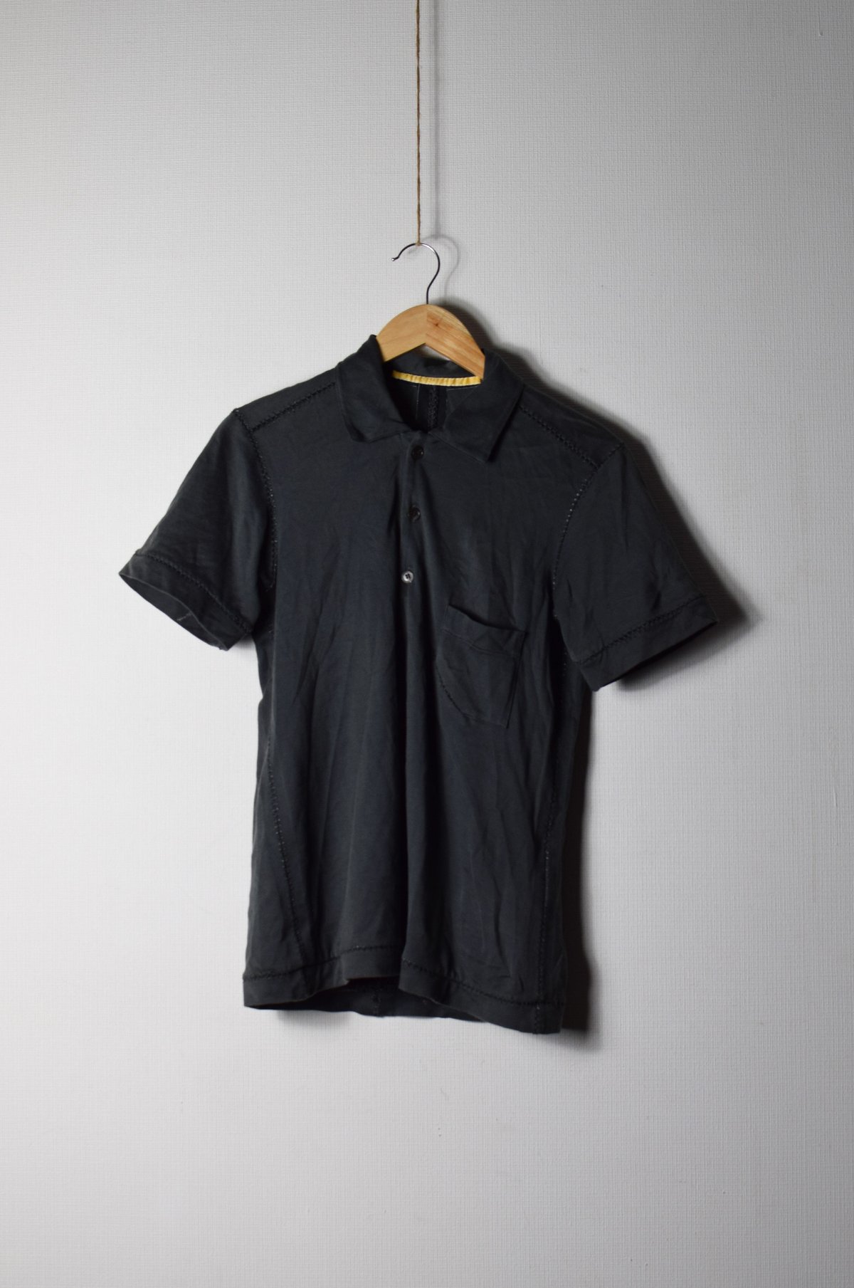 CAROL CHRISTIAN POELL 98SS ポロシャツ Carol Christian Poell Spring '05 Overlock Polo