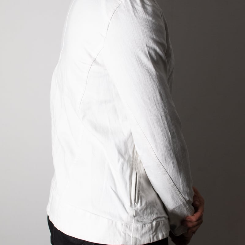 Julius SS16 Sefiroth White Denim Jacket - 537BL