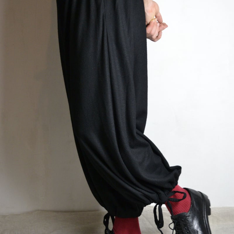 Yohji Yamamoto AW14 Flannel Wool Balloon Pants