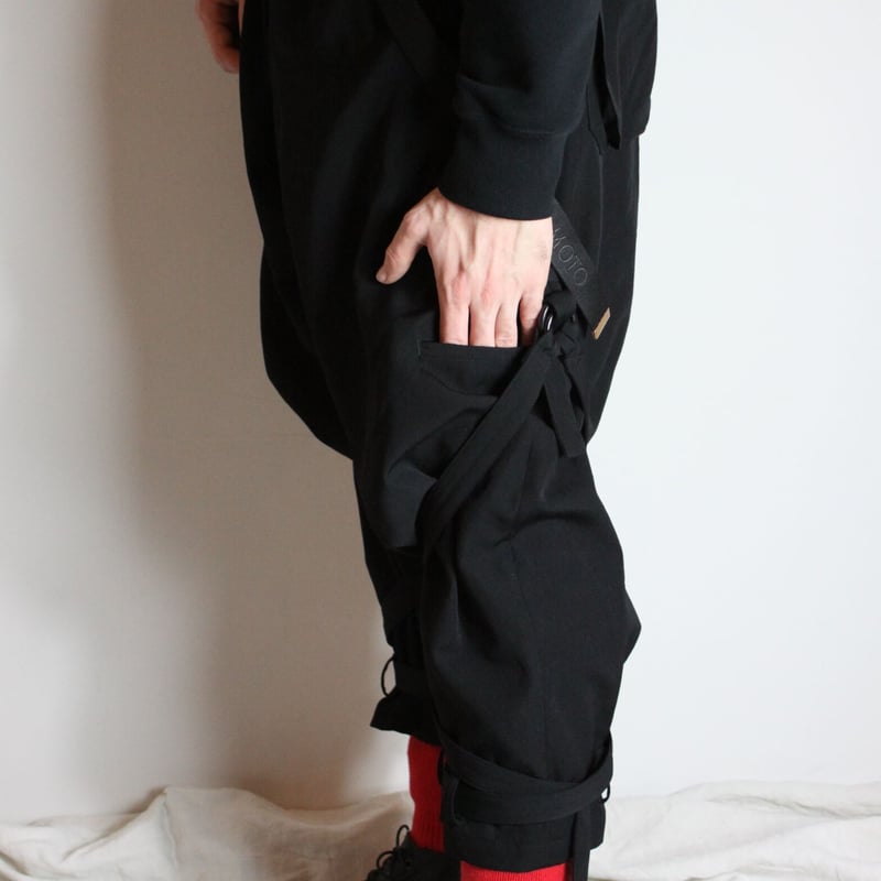 Yohji Yamamotoのズボン Yohji Yamamoto AW16 Bondage Pants - HR-P16-100