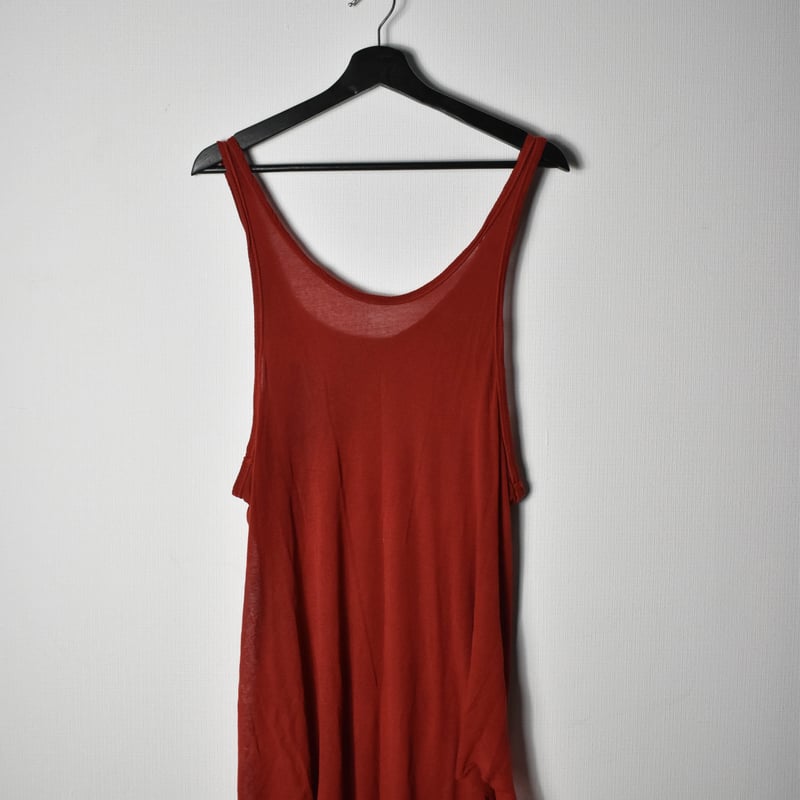 Boris Bidjan Saberi AW15 Heimat Red Tank Top -