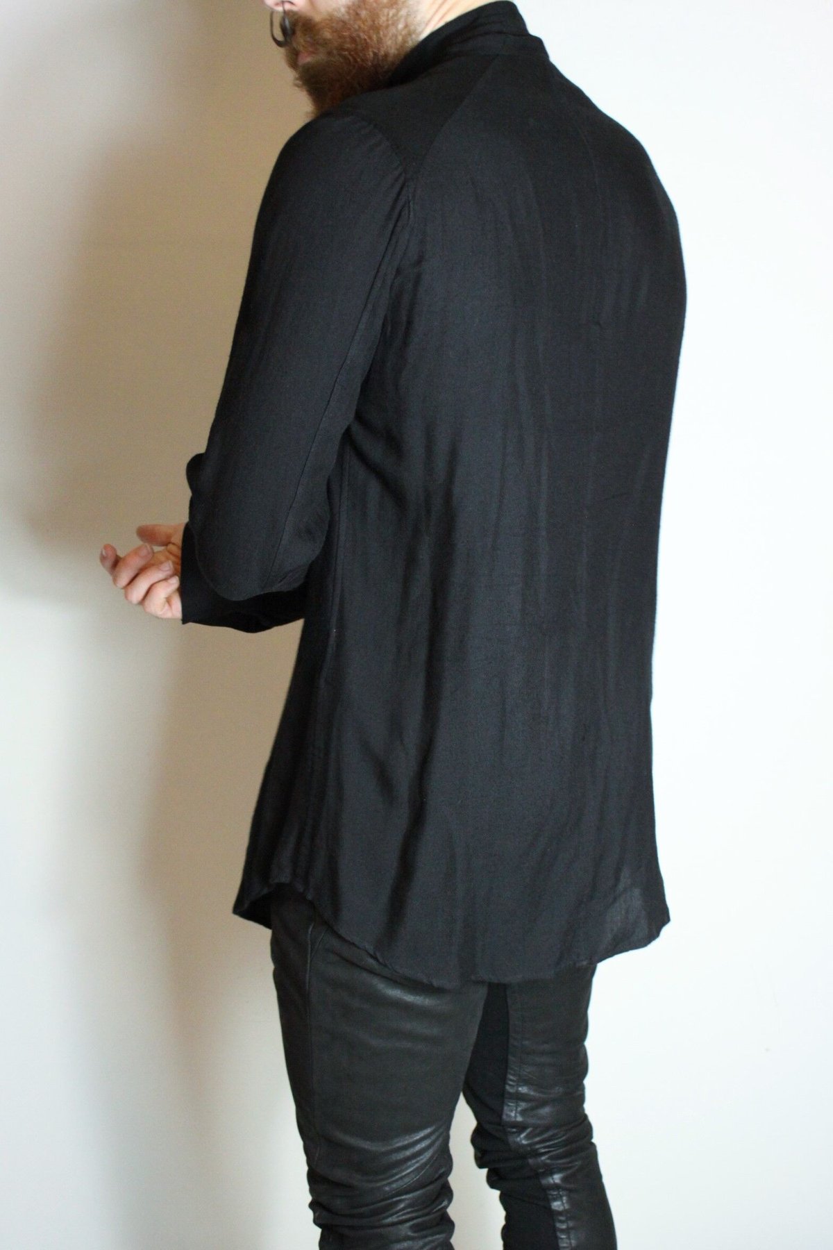 【JULIUS】13AW Crack期　Asymmetry Shirt Top Julius AW13 Crack Asymmetrical Shirt - 437SHM5