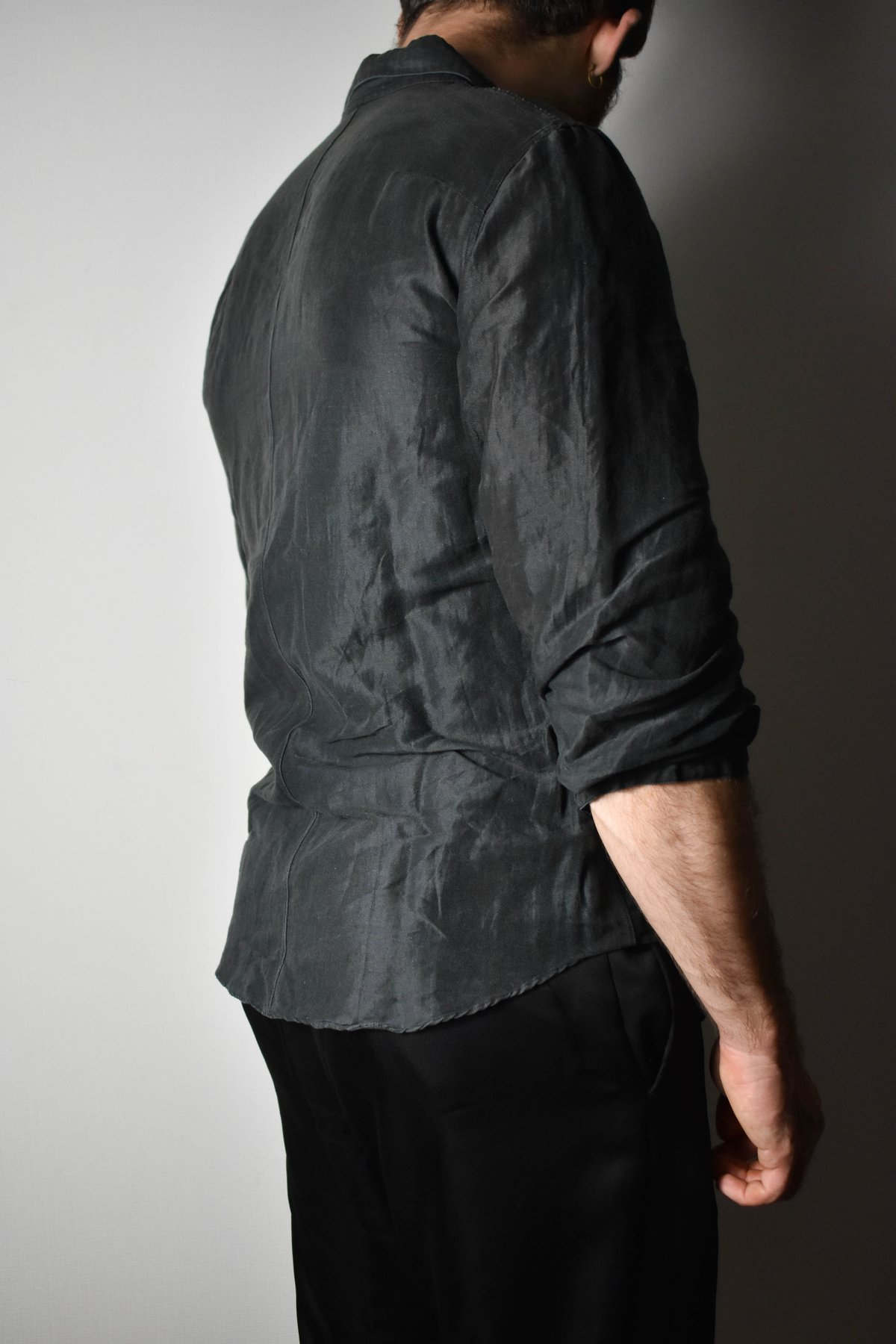 Julius SS07 Underworld Cotton-Ramie Shirt - 187