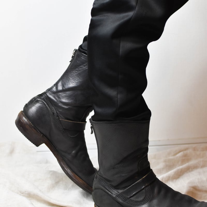 ユリウス JULIUS BOOT SIZE 2 インヒール ブーツ バックジップ JULIUS - サイドジップエンジニアブーツ - SIDE ZIP ENGINEER