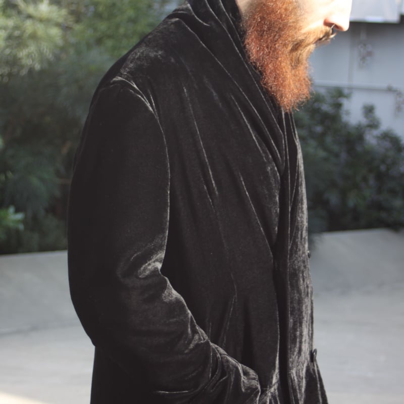 Yohji Yamamoto AW18 Rare Velvet Coat - HV-C24-2