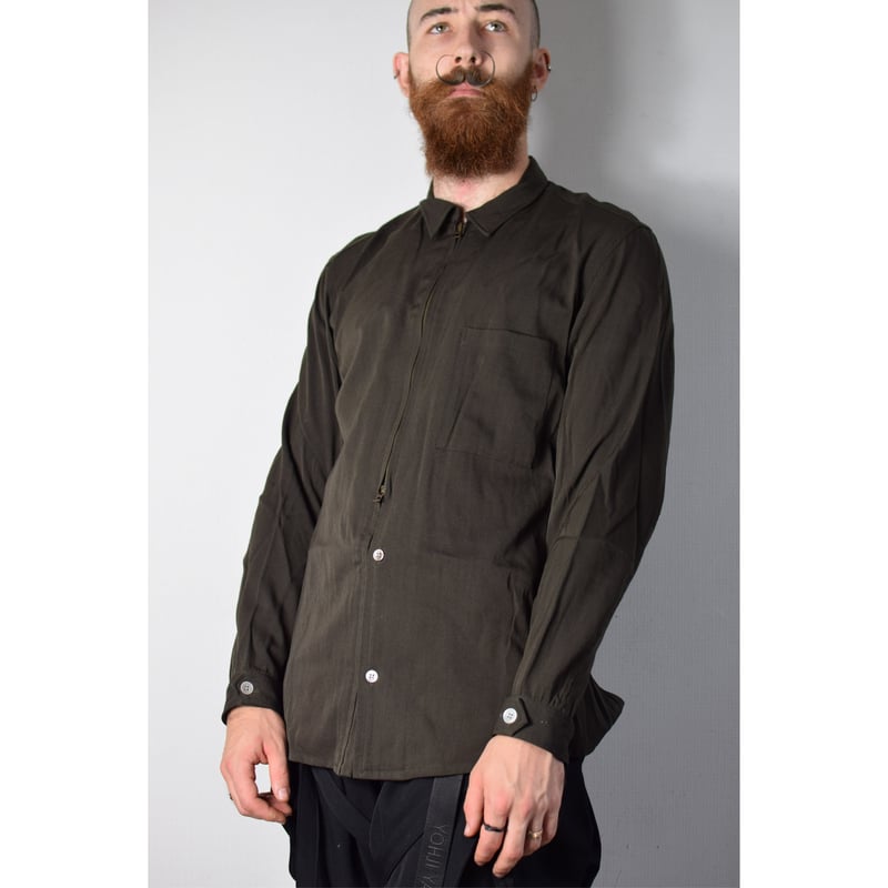 Yohji Yamamoto Archive Zip Shirt | Karasu Shop