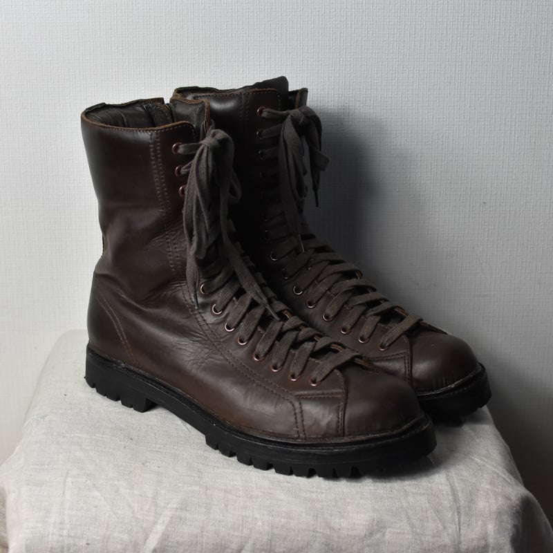 Yohji Yamamoto AW11 Brown Monkey Boots - HP-E05