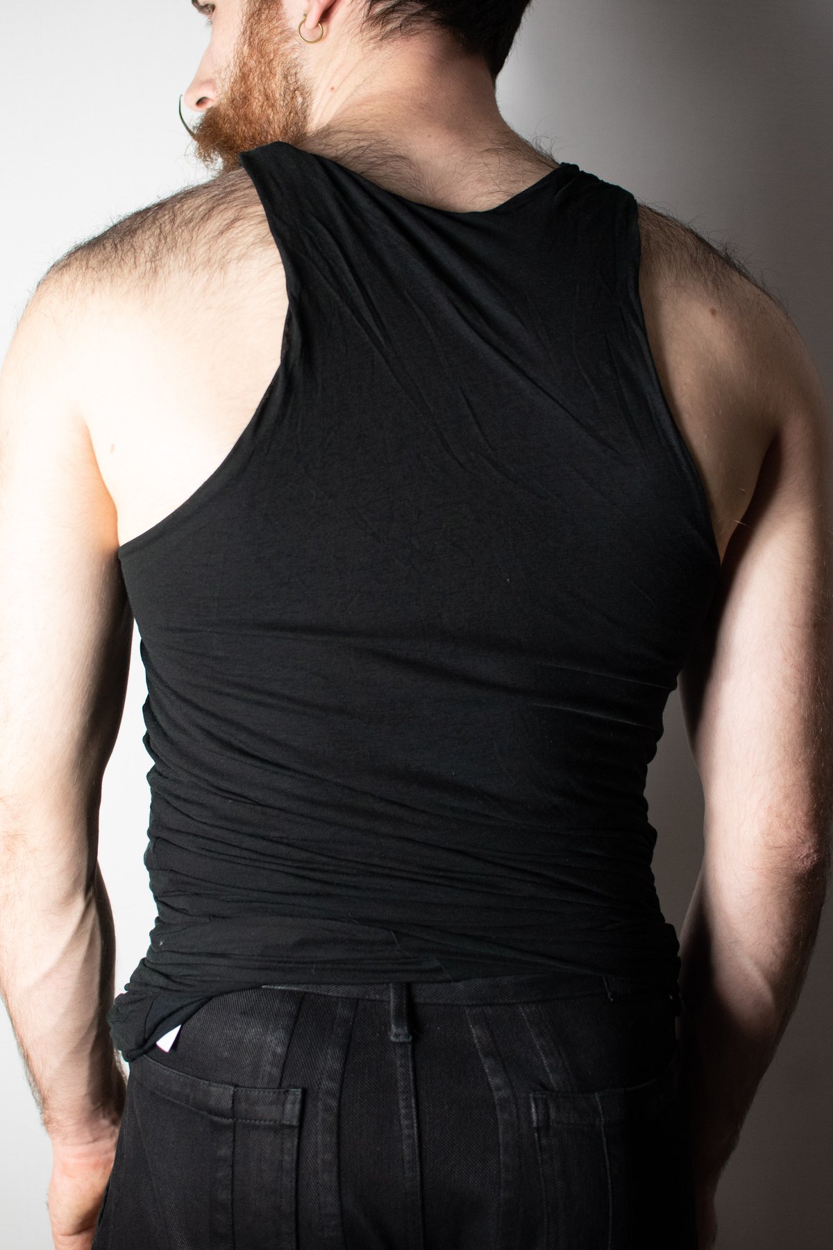 Julius SS14 Ghost Twisted Tank - 457CUM26 | Kar
